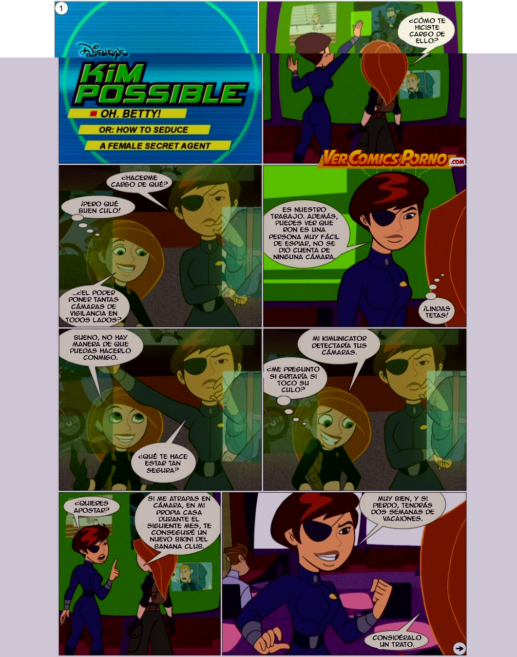 Gagala Oh Betty Kim Possible 1