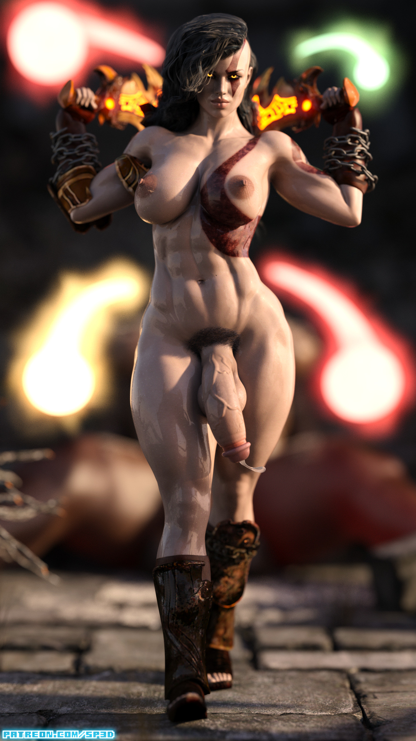 [SquarePeg3D] Krata Goddess of Whore 16