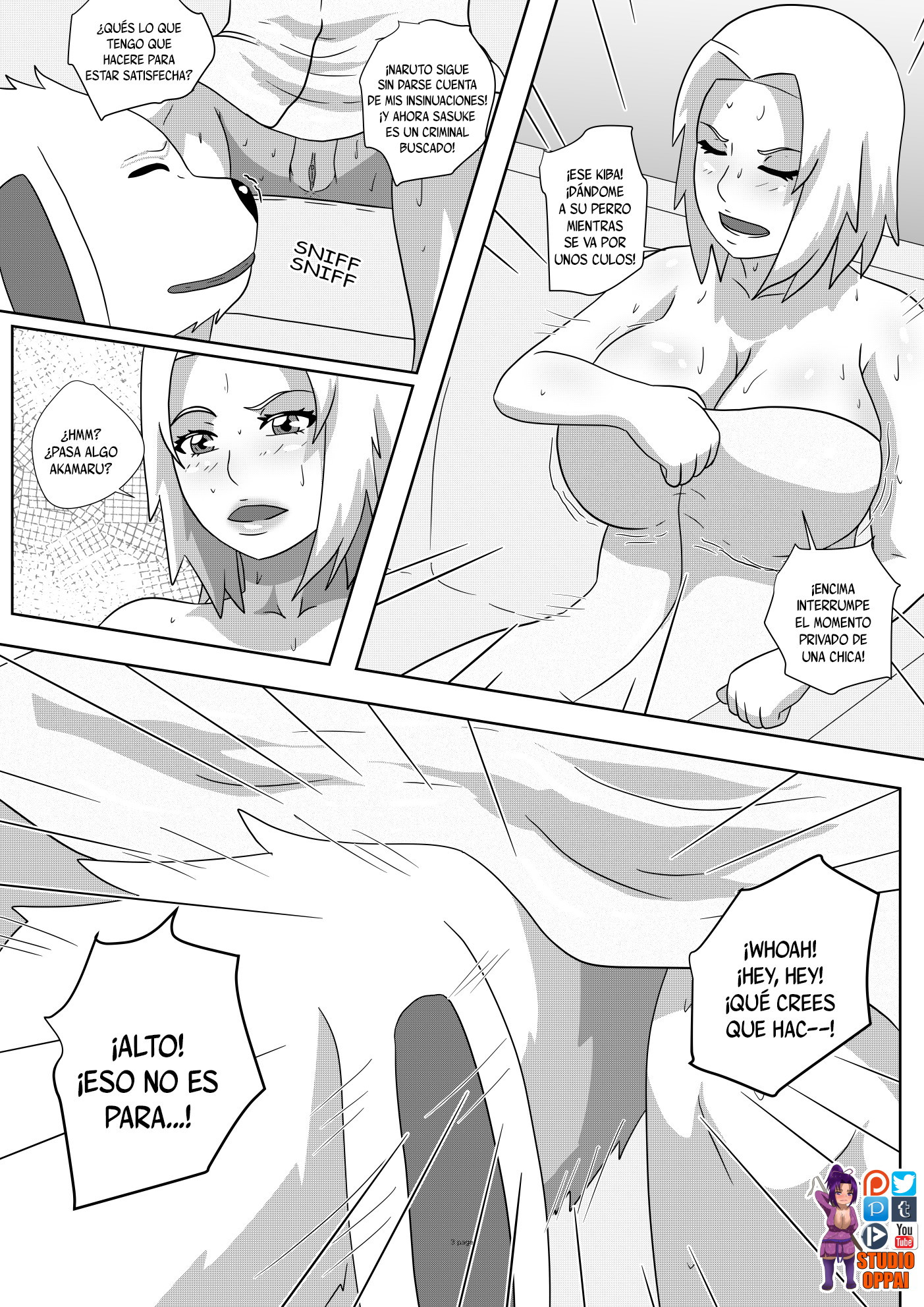 04 56978700 p3 Sakura X Akamaru Doujin