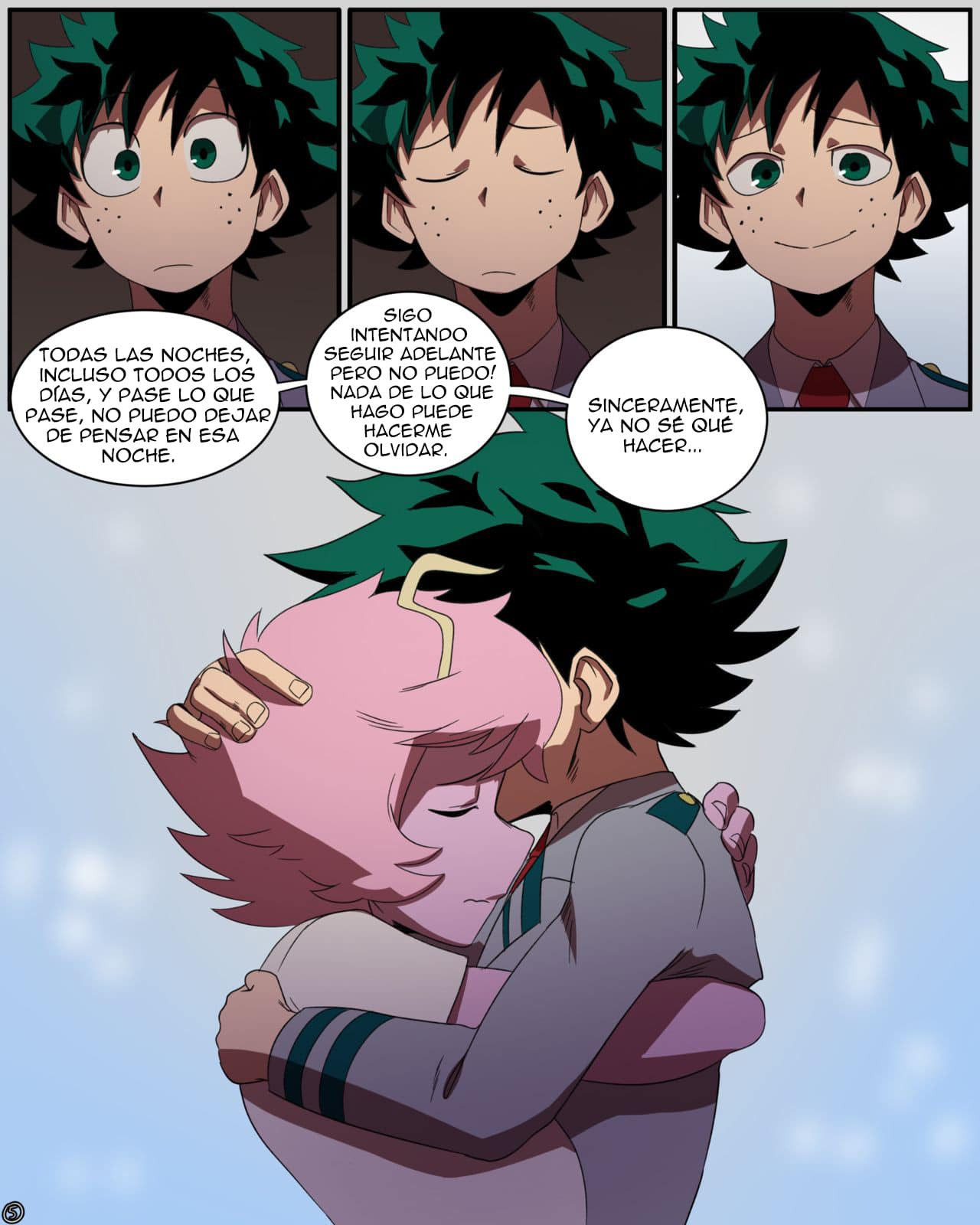 Mina x Izuku Hentai Comic 06